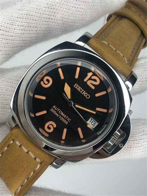 luminor panerai look alike|panerai luminor vs seiko.